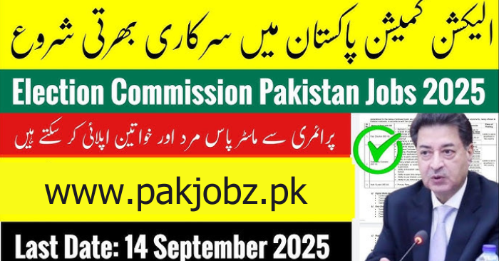 Election Commission of Pakistan (ECP) job 2025 Advertisement